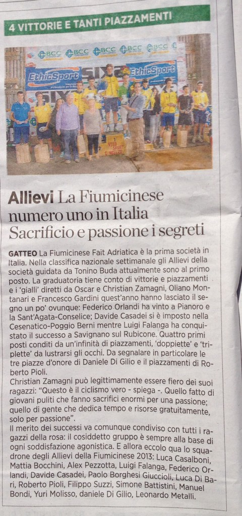 IL CORRIERE 26-05-2013